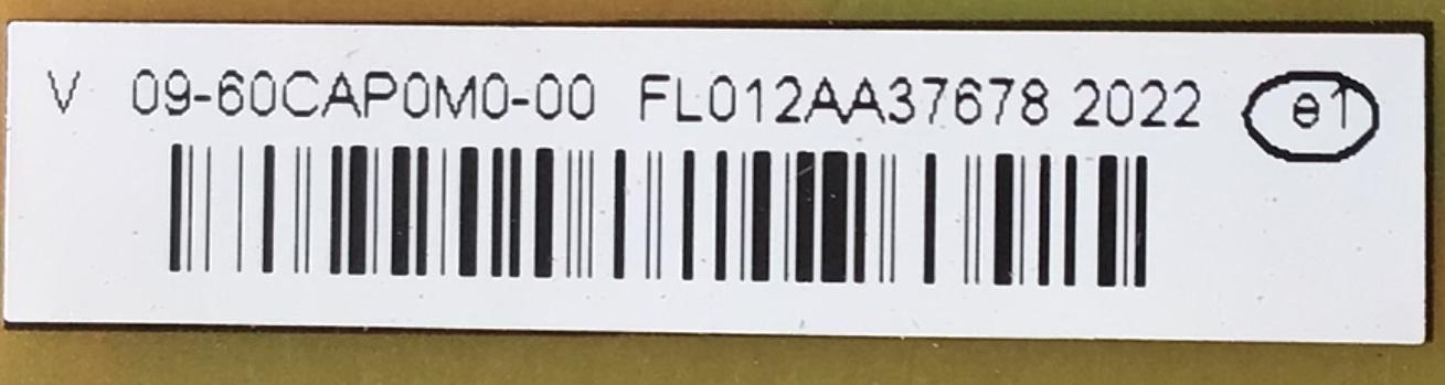 KIT DE TARJETAS PARA TV VIZIO / MAIN 0160CAP0M100 / 1P-019CC01-4011 / CAROV MAIN BD / FUENTE 09-60CAP0M0-00 / 1P-1198X01-1010 / 4T-C60BK2UD / PANEL SD600DUA-5 / MODELO V605-H3 LFTRA3 - Imagen 2